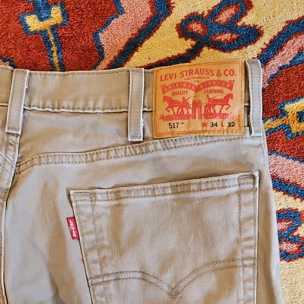 Levi Strauss & Co. Khaki Jeans with Red Tag